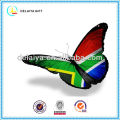 The butterfly South Africa flag tattoo sticker in 2014